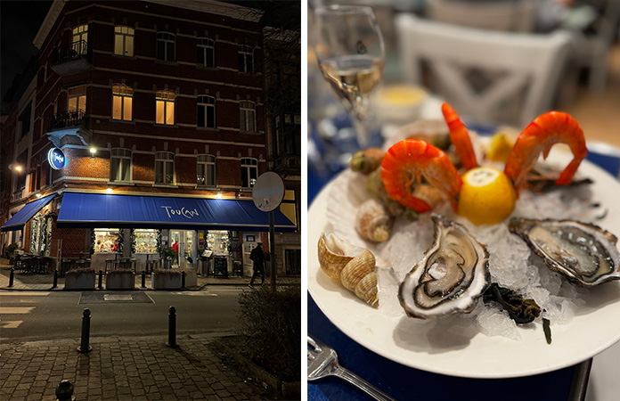 Toucan sur mer : écailler et restaurant de poissons