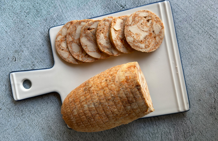 tranches de jambon de poulet maison moelleux