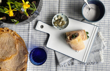 wrap protéiné aux lentilles corail sans gluten