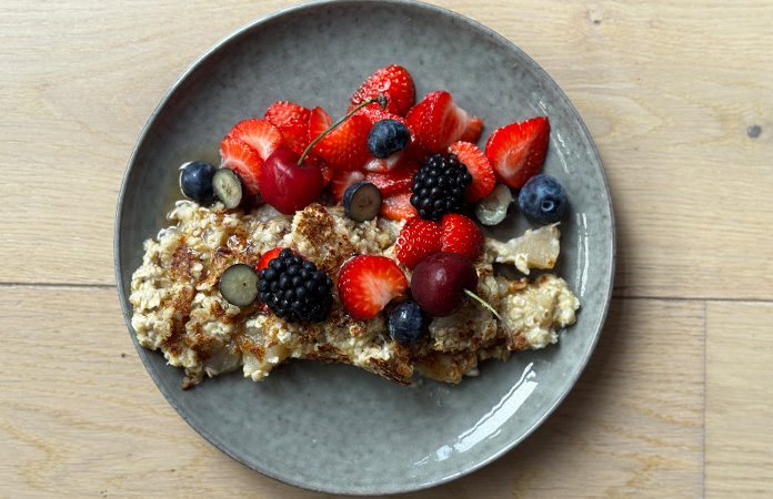 super crêpes au flocons d’avoine