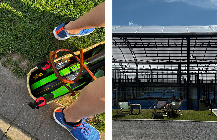 partie de padel en famille à bruxelles sport convivial après 50 ans