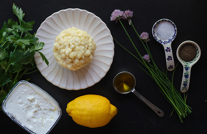 Boulette de Wallonie utilisée pour la recette du dip
