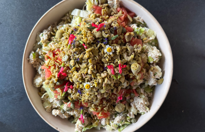 Salade de poulet roti